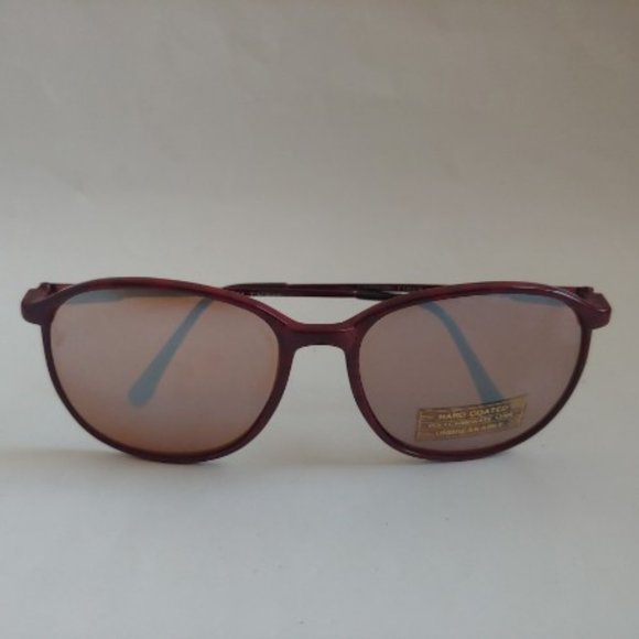NWT True Vintage 90\'s carbon fiber school boy style sunglasses w/Coppermax lens main image 6